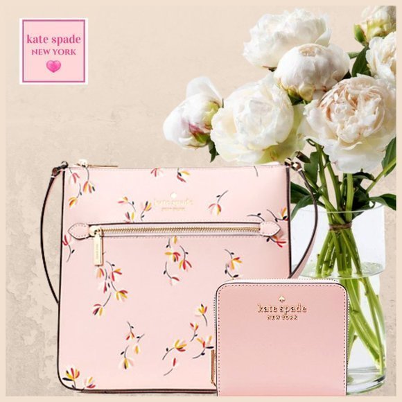 kate spade Handbags - kate spade Sadie North South Crossbody Bag Pink Multi Floral Print with Wallet